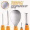 13 Pieces Professional Stainless Steel Pumpkin Carving Tools Kit with Stencils and Carrying Case - Carve Sculpt Jack-O-Lanterns Halloween Decorations DIY